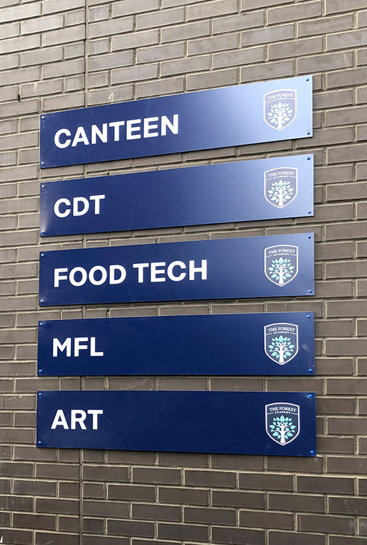 Signage - The Forest Academy