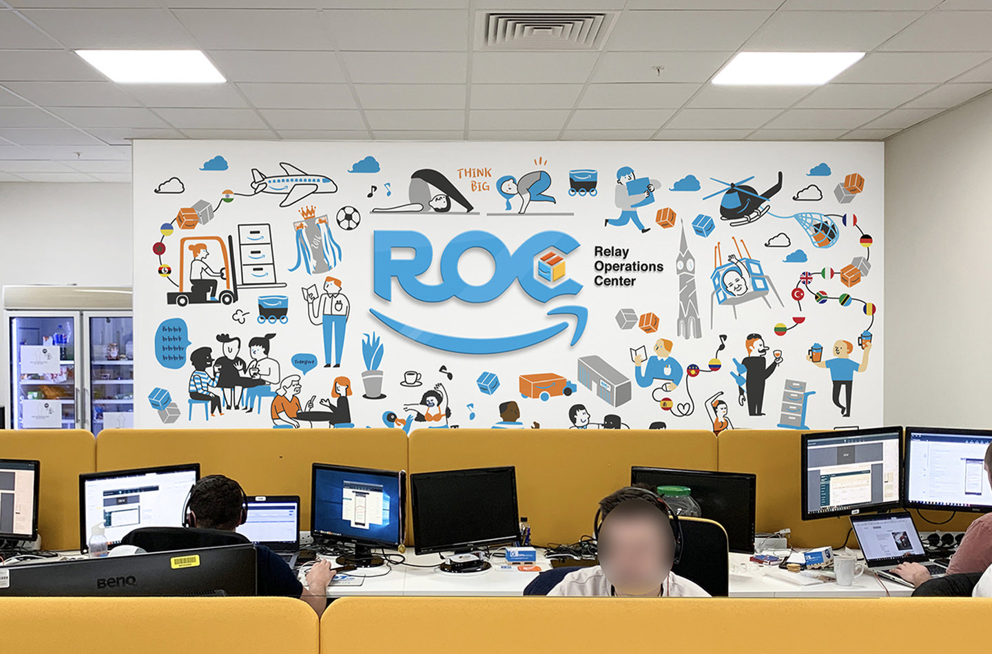 Signage - Amazon ROC Wall Artwork